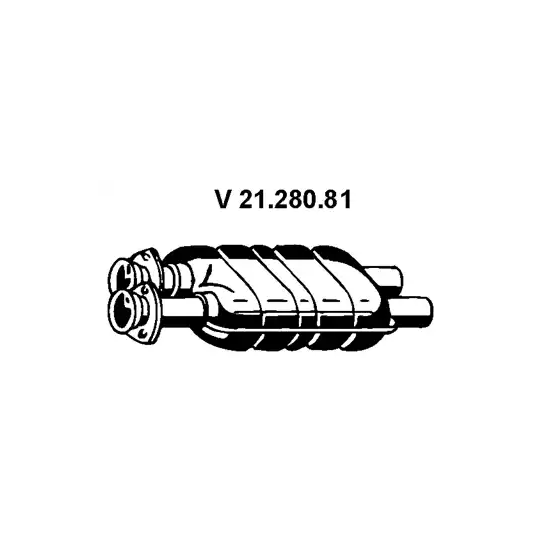 21.280.81 - Front Silencer 