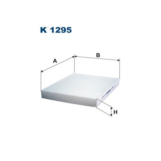 K 1295 - Filter, interior air 