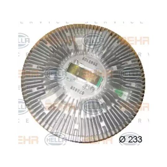 8MV 376 730-071 - Clutch, radiator fan 