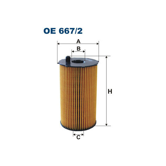 OE 667/2 - Oil filter 