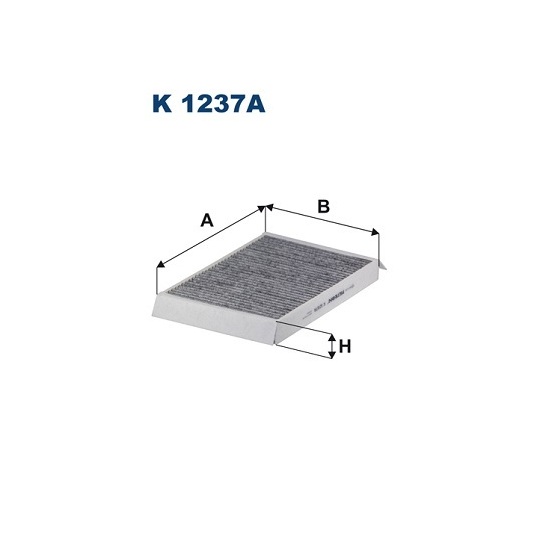 K 1237A - Filter, interior air 
