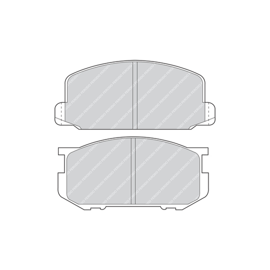 FDB226 - Brake Pad Set, disc brake 