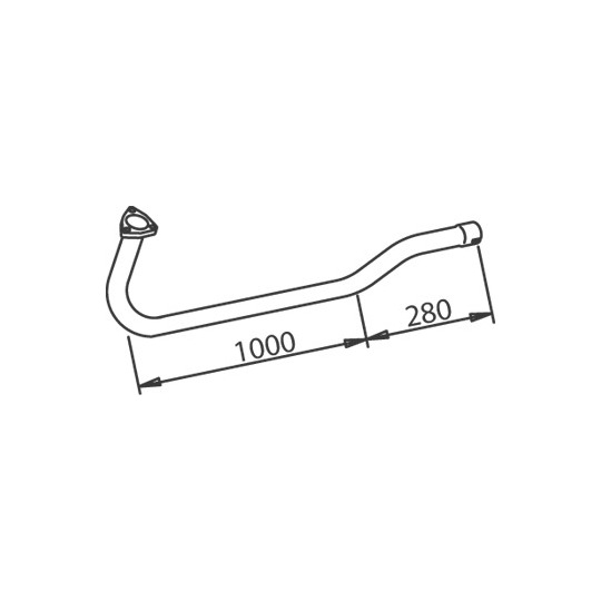 50296 - Exhaust pipe 