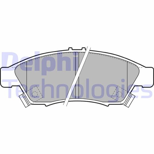 LP1739 - Brake Pad Set, disc brake 