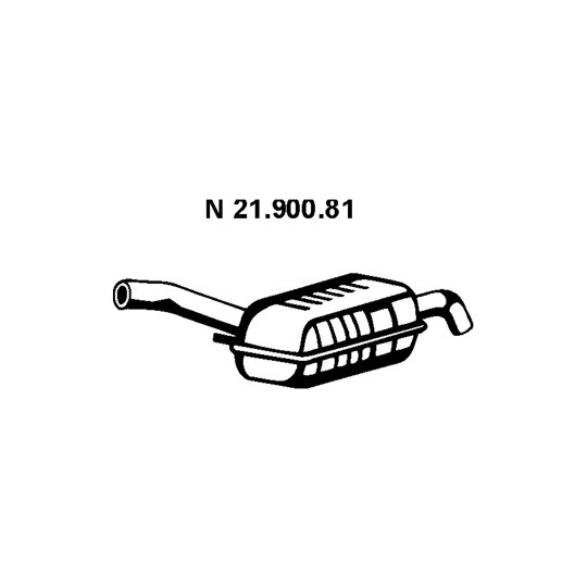 21.900.81 - End Silencer 