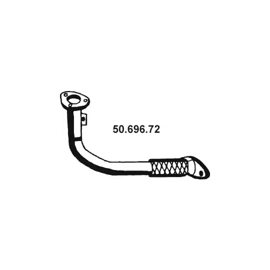 50.696.72 - Exhaust pipe 