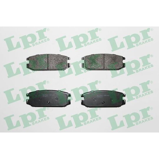 05P045 - Brake Pad Set, disc brake 