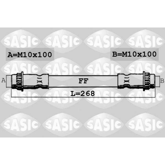 SBH4064 - Brake Hose 