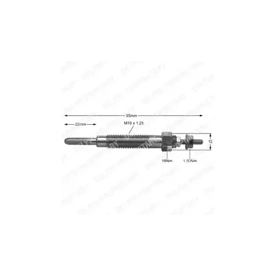 HDS232 - Glow Plug 