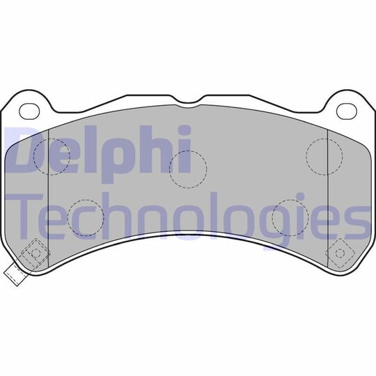 LP2211 - Brake Pad Set, disc brake 