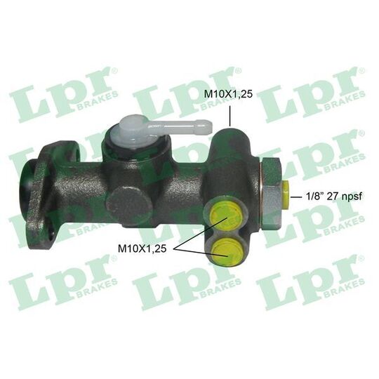 6600 - Brake Master Cylinder 