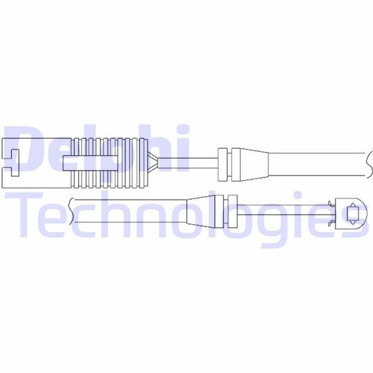 LZ0139 - Warning Contact, brake pad wear 