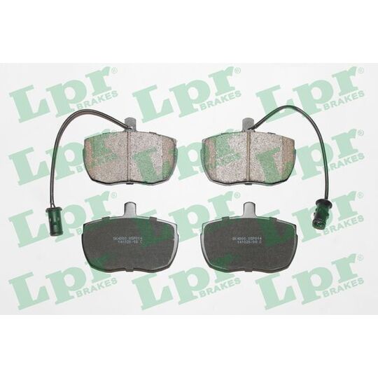 05P014 - Brake Pad Set, disc brake 