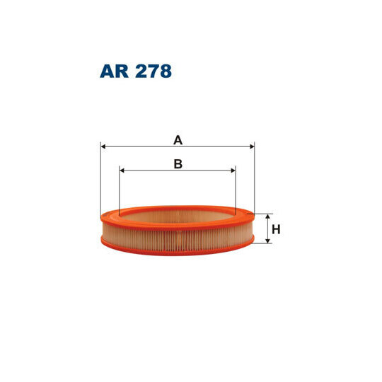 AR 278 - Air filter 