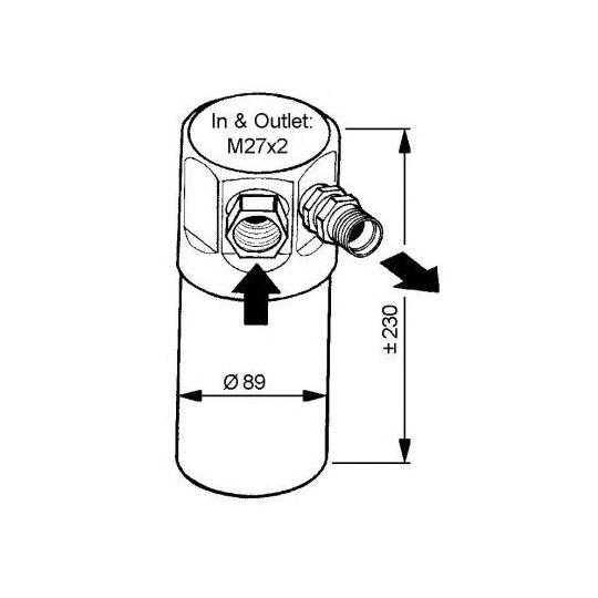 33040 - Dryer, air conditioning 