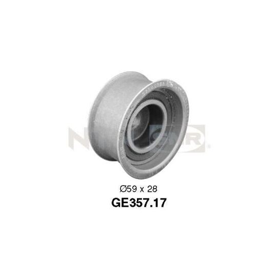 GE357.17 - Deflection/Guide Pulley, timing belt 