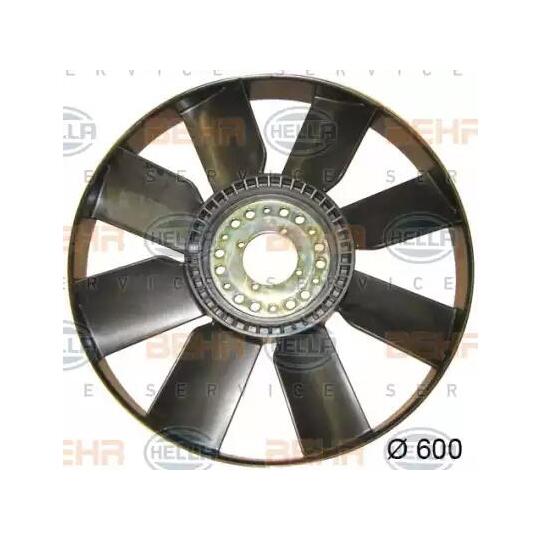 8MV 376 757-741 - Fan Wheel, engine cooling 