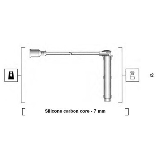 941255180828 - Ignition Cable Kit 