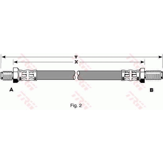 PHC209 - Brake Hose 