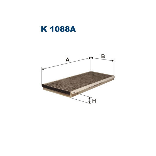 K 1088A - Filter, interior air 