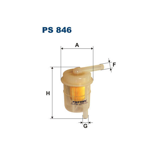 PS 846 - Kütusefilter 