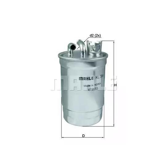 KL 554 - Fuel filter 