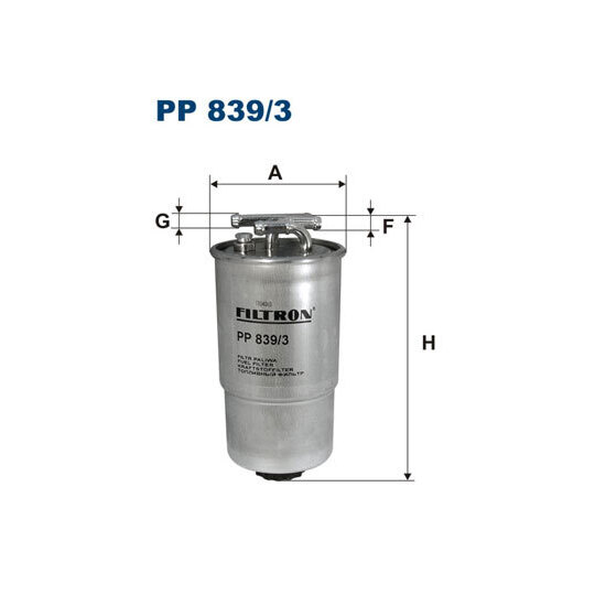 PP 839/3 - Fuel filter 