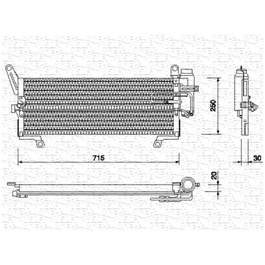 350203107000 - Condenser, air conditioning 