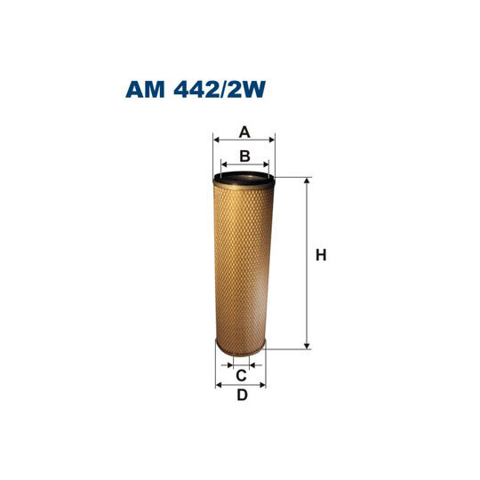 AM 442/2W - Secondary Air Filter 