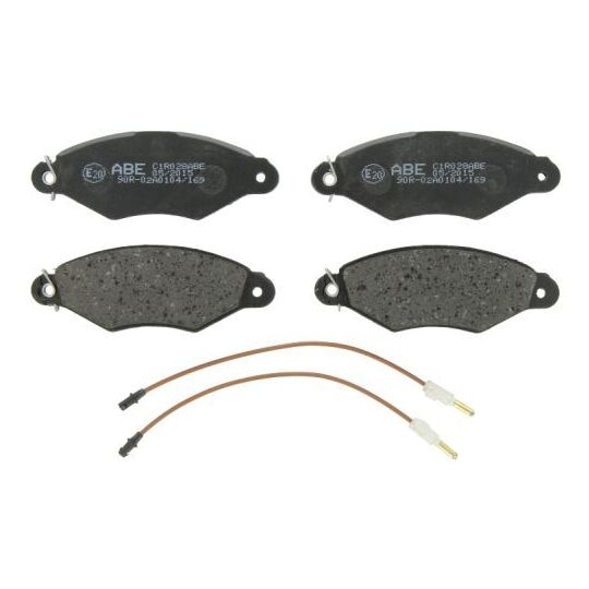 C1R028ABE - Brake Pad Set, disc brake 