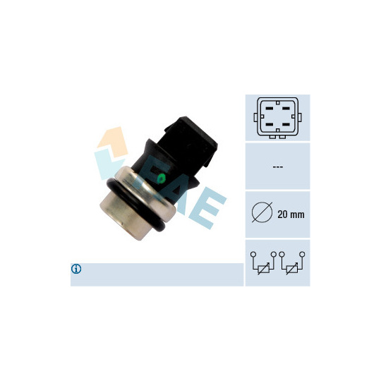 33650 - Sensor, coolant temperature 