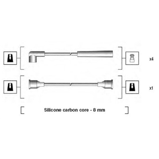 941185080769 - Ignition Cable Kit 