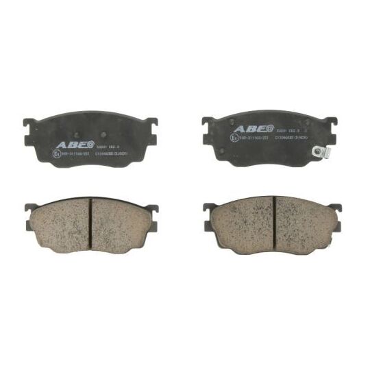 C13046ABE - Brake Pad Set, disc brake 