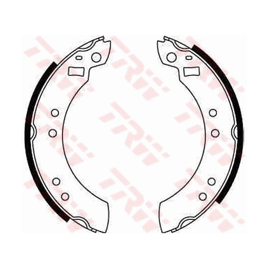 GS6124 - Brake Shoe Set 