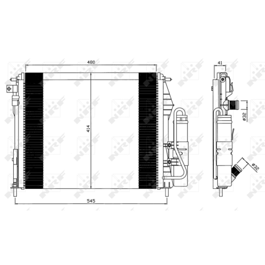 35547 - Condenser, air conditioning 