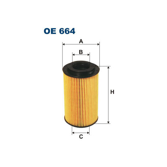 OE 664 - Oil filter 
