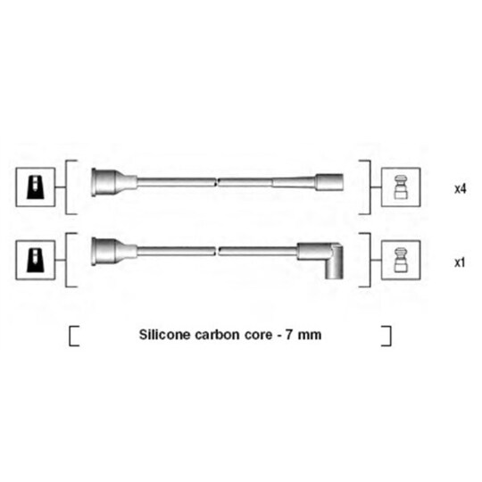 941135080697 - Ignition Cable Kit 