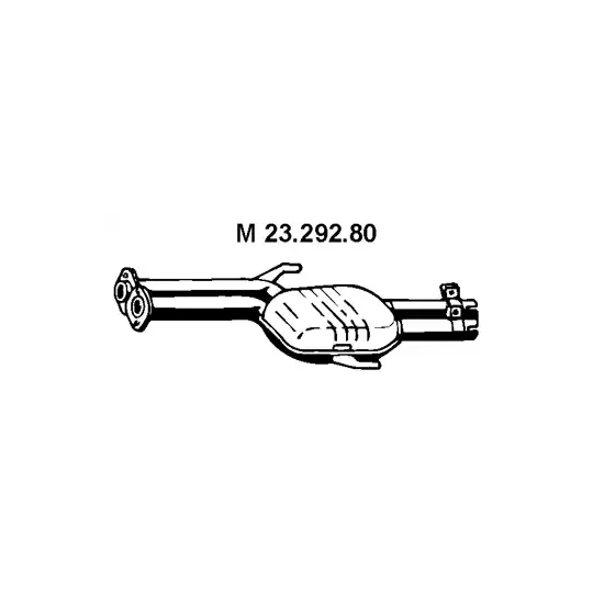 23.292.80 - Middle Silencer 