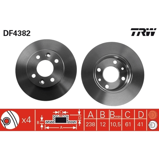 DF4382 - Piduriketas 