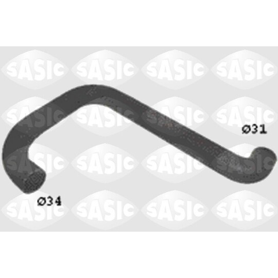 SWH0397 - Radiator Hose 