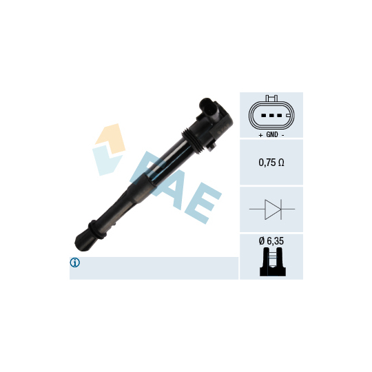 80256 - Ignition coil 