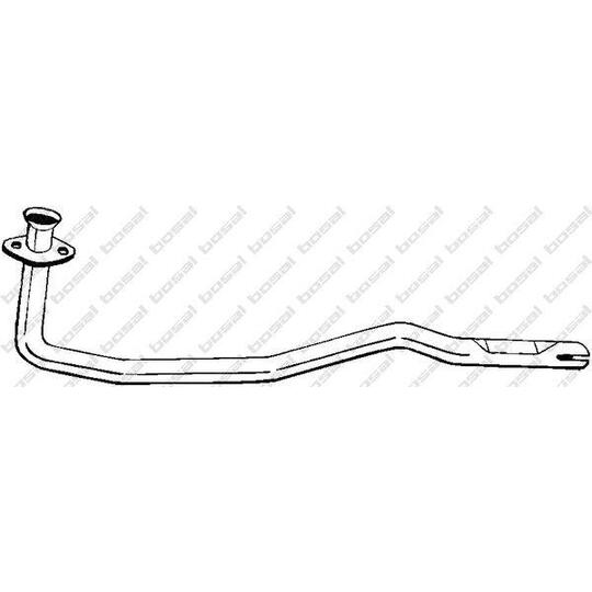 935-695 - Exhaust pipe 