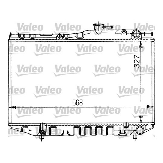 730470 - Radiator, engine cooling 