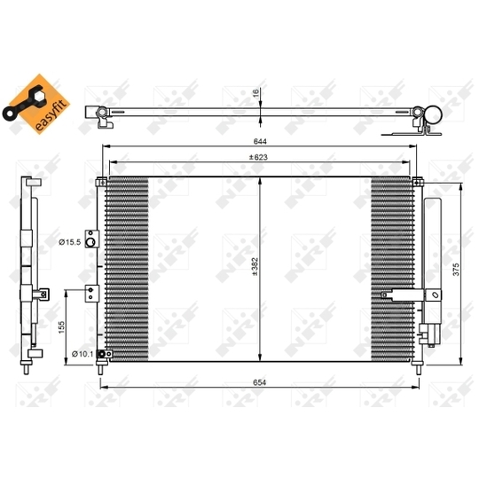 35865 - Condenser, air conditioning 