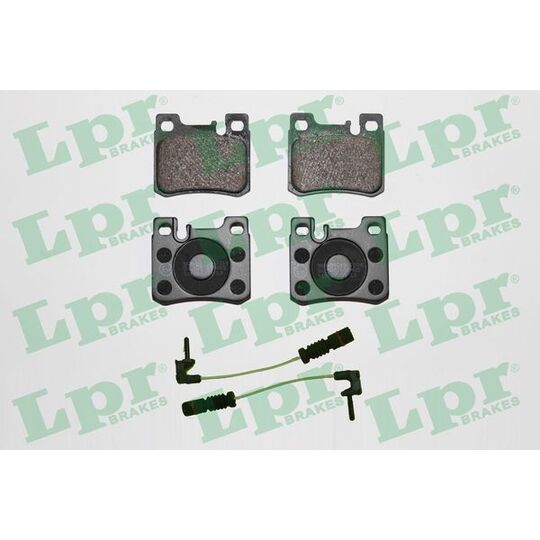 05P485A - Brake Pad Set, disc brake 