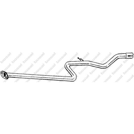 886-085 - Exhaust pipe 
