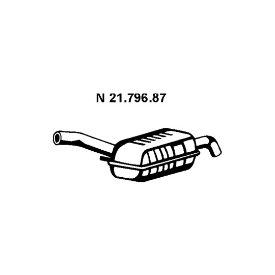 21.796.87 - End Silencer 