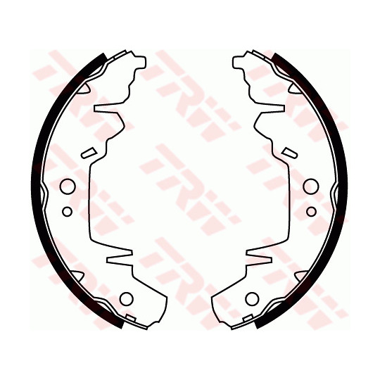 GS8775 - Brake Shoe Set 