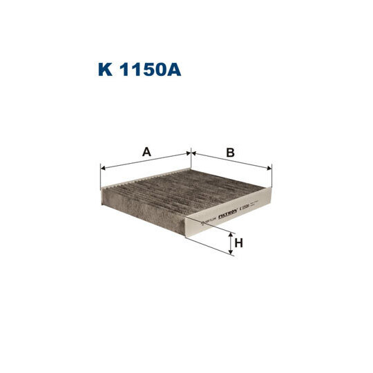 K 1150A - Filter, interior air 