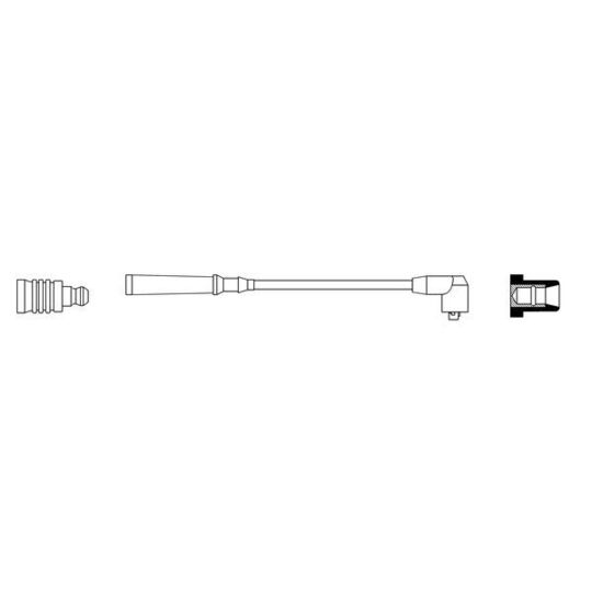 0 986 356 187 - Ignition Cable 